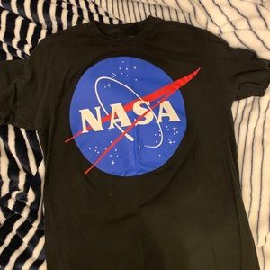 Black NASA tee